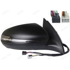 Retrovisore destro Elett. Asf. Term. Ribalt. C/Pr C/Freccia Led e Memoria (6+7 Pins) Mb Gla H247 per Mercedes Gla (X156)