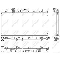 Radiatore Subaru 53038