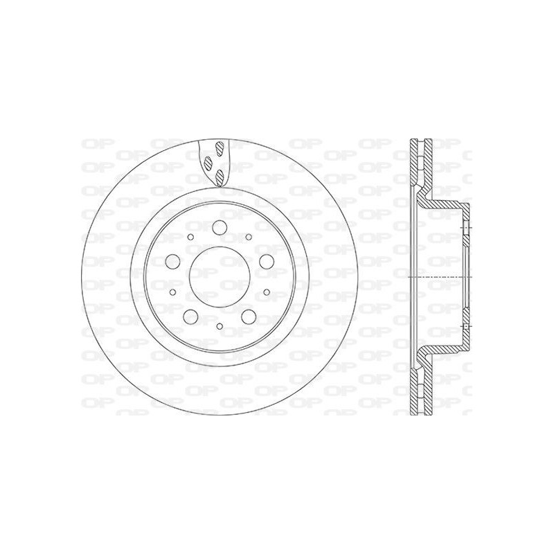 Disco Freno Verniciato BDR2960.20