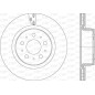 Disco Freno Verniciato BDR2960.20
