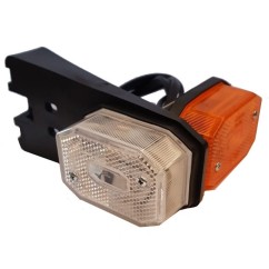 Fanale Posizione Bianco e Arancio con Supporto 314547
