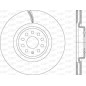 Disco Freno Verniciato BDR2965.20