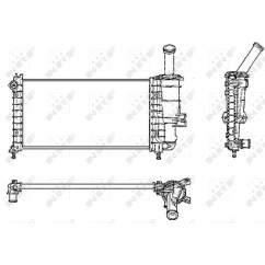 Radiatore Fiat 53230 - 32-53230 - 32-53230