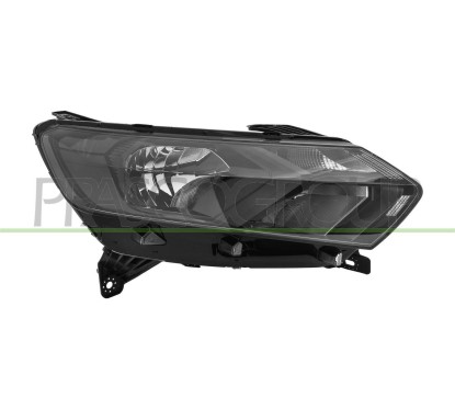 Proiettore Elett. destro con motore (H7+H15) (Corpo Nero) Dacia Sandero dal anche per Dacia Jogger e Sandero Stepway DA2314815