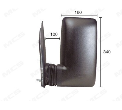 Retrovisore 30539 Manuale Braccio Corto per Iveco Daily 335030539