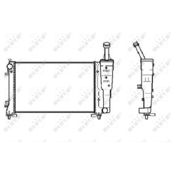 Radiatore Fiat 53247 - 32-53247 - 32-53247