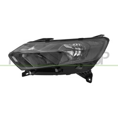 Proiettore Elett. sinistro con motore (H7+H15) (Corpo Nero) Dacia Sandero anche per Dacia Jogger e Sandero Stepway DA2314816
