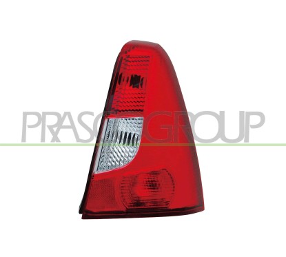 Fanale posteriore destro Senza Porta Lampada-Bianco/Rosso M per Dacia Logan DA3204163