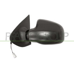 Retrovisore sinistro Ele.-Nero-Termico-Convesso/Crom. per Dacia Logan, Logan (Mcv) e Sandero e altri modelli DA3247304 -