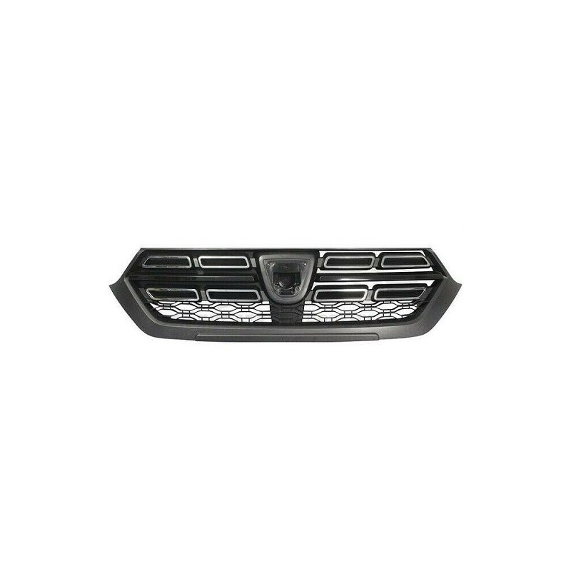 Griglia Radiatore Nera C/Modanature Cromate per Dacia Dokker Stepway DA7362001
