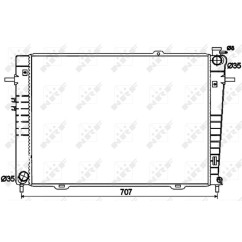 Radiatore Hyundai 53497 - 32-53497 - 32-53497