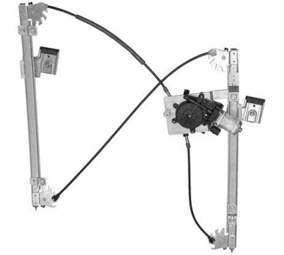 Alz.elett.anteriore destro (5P) Volkswagen Polo dal 199401 VK39R - 31-VK39R - 31-VK39R