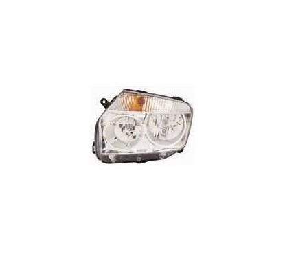 Proiettore destro H1+H7 Ele.senza Motore Crom. per Dacia Duster DA8204903 - 64-DA8204903 - 64-DA8204903