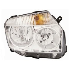 Proiettore destro H1+H7 Ele.senza Motore Crom. per Dacia Duster DA8204903 - 64-DA8204903 - 64-DA8204903