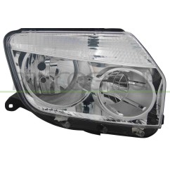 Proiettore destro H1+H7 Ele.senza Motore Crom. per Dacia Duster DA8204903 - 64-DA8204903 - 64-DA8204903