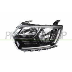 Proiettore Led sinistro H7+H1 Elettrico Senza Motore C/Luce Diurna per Dacia Duster DA8244904 - 64-DA8244904 - 64-DA8244904