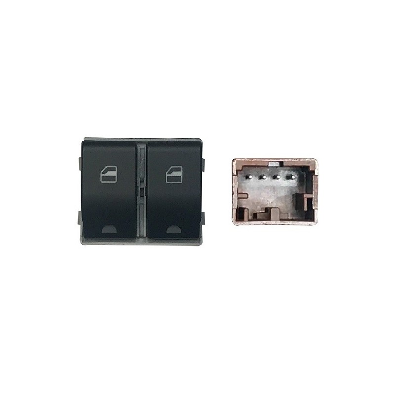 Blocco Porta anteriore sinistro (Connettore Marrone) (4 Pin) per Volkswagen Polo VKB76005