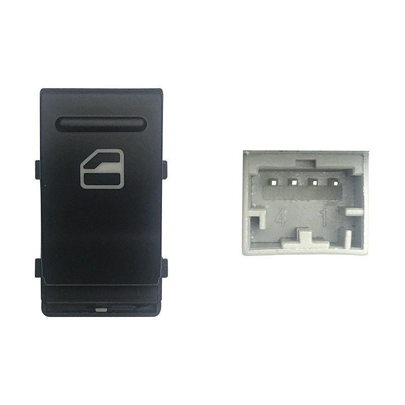 Interruttore Porta anteriore destro (4 Pin) per Volkswagen Transporter (T5) VKI76004