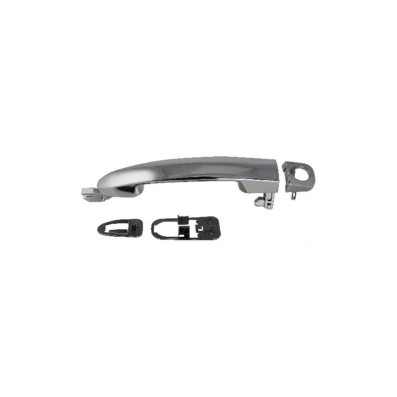 Maniglia Esterna anteriore sinistro Cromata C/Foro Nottolino per Ford Ka (Z*) FD0088006