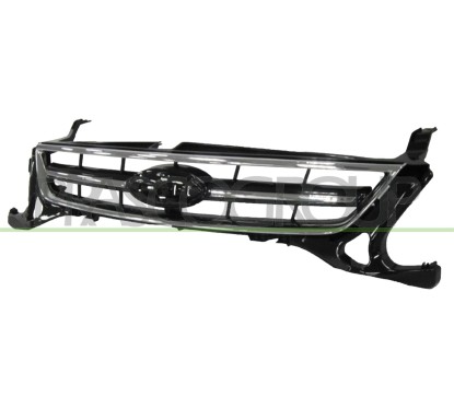 Griglia Radiatore Verniciata Nero Lucida con Corni per Ford Mondeo FD1122001