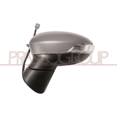 Retrovisore sinistro Elettrico-Termico-Con primer- per Ford Fiesta (MK6) FD3467354P