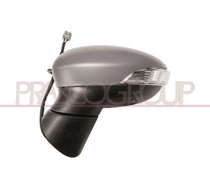 Retrovisore sinistro Elettrico-Termico-Con primer- per Ford Fiesta (MK6) FD3467354P