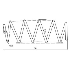 Molla Ammortizzatore Elicoidale CSR9001.02 - 80-CSR9001.02 - 80-CSR9001.02