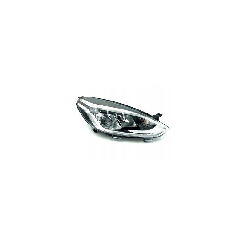Proiettore Elett. destro con motore (H7+H15) (Day Light Led) (Cromato) Fiesta dal 2017 per Ford Fiesta (MK7) FD3484923