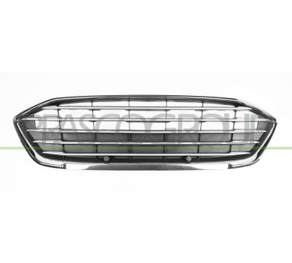 Griglia Radiatore Nera (Modanature Cromate + Cornice Cromata) dal 2018 per Ford Focus FD4322001