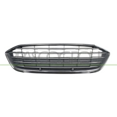 Griglia Radiatore Nera (Modanature Cromate + Cornice Satinata) dal 2018 per Ford Focus FD4322011 - 64-FD4322011 -
