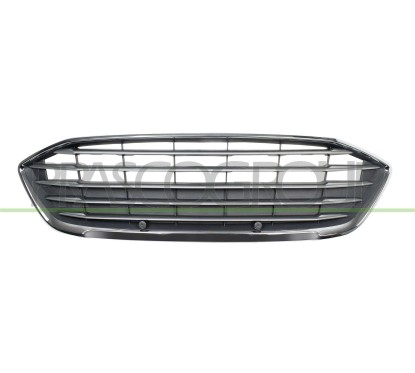 Griglia Radiatore Nera (Modanature Cromate + Cornice Satinata) dal 2018 per Ford Focus FD4322011
