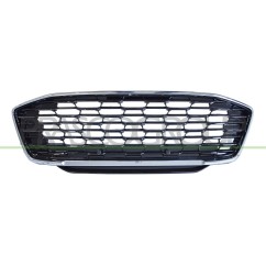 Griglia Radiatore Nera Lucida C/Cornice Cromata per Ford Puma FD6202001 - 64-FD6202001 - 64-FD6202001
