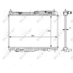 Radiatore Ford 59138 - 32-59138 - 32-59138