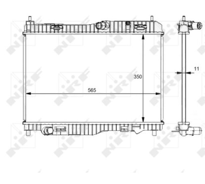 Radiatore Ford 59138