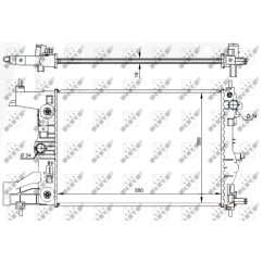 Radiatore Chevrolet 59144 - 32-59144 - 32-59144