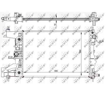 Radiatore Chevrolet 59144