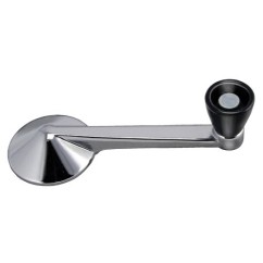 Maniglia Alz. anteriore/Posteriore destro/Sinistro Cromata per Fiat 128 e 500 AL507 - 31-AL507 - 31-AL507