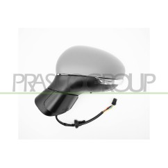 Retrovisore sinistro Elettrico Termico Convesso Cromato Chiudibile C/Pr per Fiat 500X (334) e 500X (Cross/Trekking)