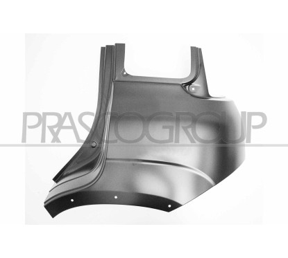 Parafango posteriore sinistro (Mod. Climbing-Trekking) per Fiat Panda 4X4 - Natural Power FT1243064