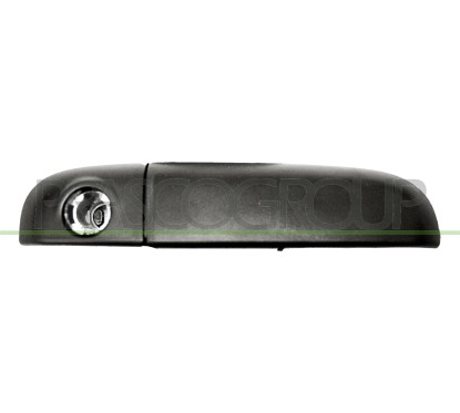 Maniglia Porta Esterna anteriore destro Nera (Con Foro Nottolino) per Fiat Panda e Panda 4X4 - Natural Power FT1248001