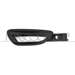 Maniglia anteriore/Posteriore destro Int. C/Leva Cromata e Mostrina Nera per Fiat Bravo (198) e Lancia Delta FT1388401 -