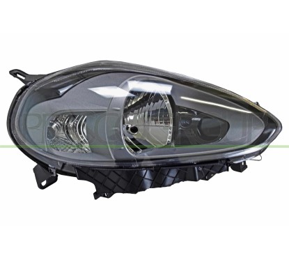 Proiettore destro (H4) (C.grigio) Fiat Punto Evo dal 2009 anche per Fiat Punto (199) FT3444913