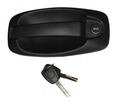 Maniglia Esterna anteriore sinistro Nera (Con Serratura e per Citroen Nemo, Fiat Doblo e Fiorino e altri modelli FT9078042 -