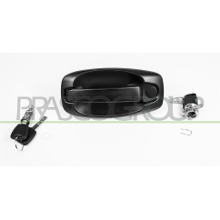 Maniglia Esterna anteriore sinistro Nera (Con Serratura e per Citroen Nemo, Fiat Doblo e Fiorino e altri modelli FT9078042 -