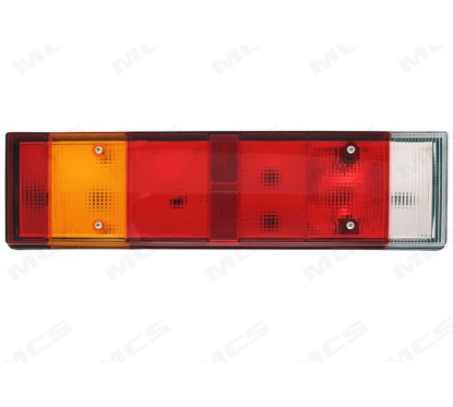 Fanale posteriore sinistro C/Targa 4XP21W 3XR10W Attacco laterale 321792 - 30-321792 - 30-321792