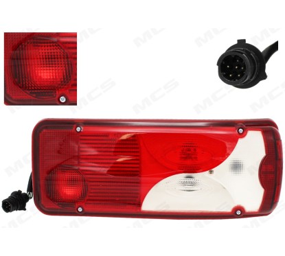 Fanale posteriore destro C/Cicalino PY21W R10W 3XP21W 2XR5W per Scania Serie II G-P-R-S 321937