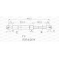Molla A Gas Portellone posteriore destro/Sinistro per Volkswagen Golf (V) e Golf (V) Gti-Gtd GSR6006.00