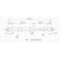 Molla A Gas Portellone posteriore destro/Sinistro per Renault Megane e Scenic GSR6014.00