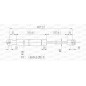 Molla A Gas Portellone posteriore destro/Sinistro per Fiat Croma (194) GSR6018.00