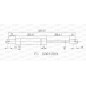 Molla A Gas Portellone posteriore per Audi A4 (8E2_B6), A4 (8Ec_B7) e Volkswagen Bora/Jetta e altri modelli GSR6033.00